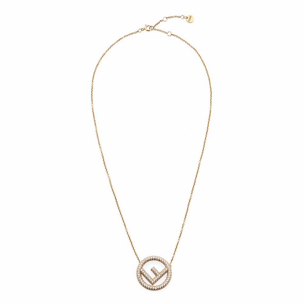 DÂY Fendi Women F is Fendi Gold Color Necklace