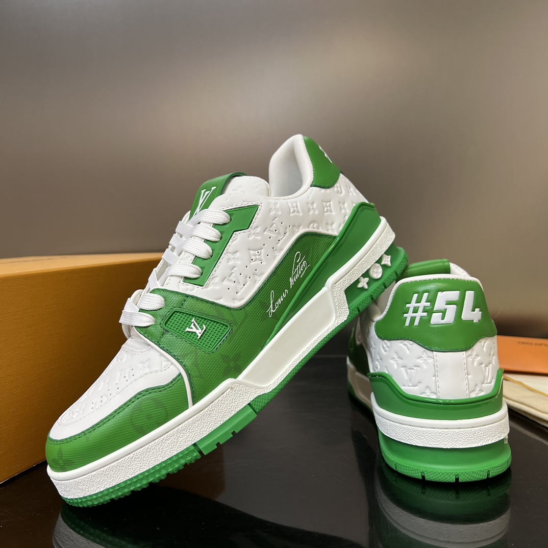 GIÀY LOUIS VUITTON TRAINER MONOGRAM SNEAKERS SHOES AAA