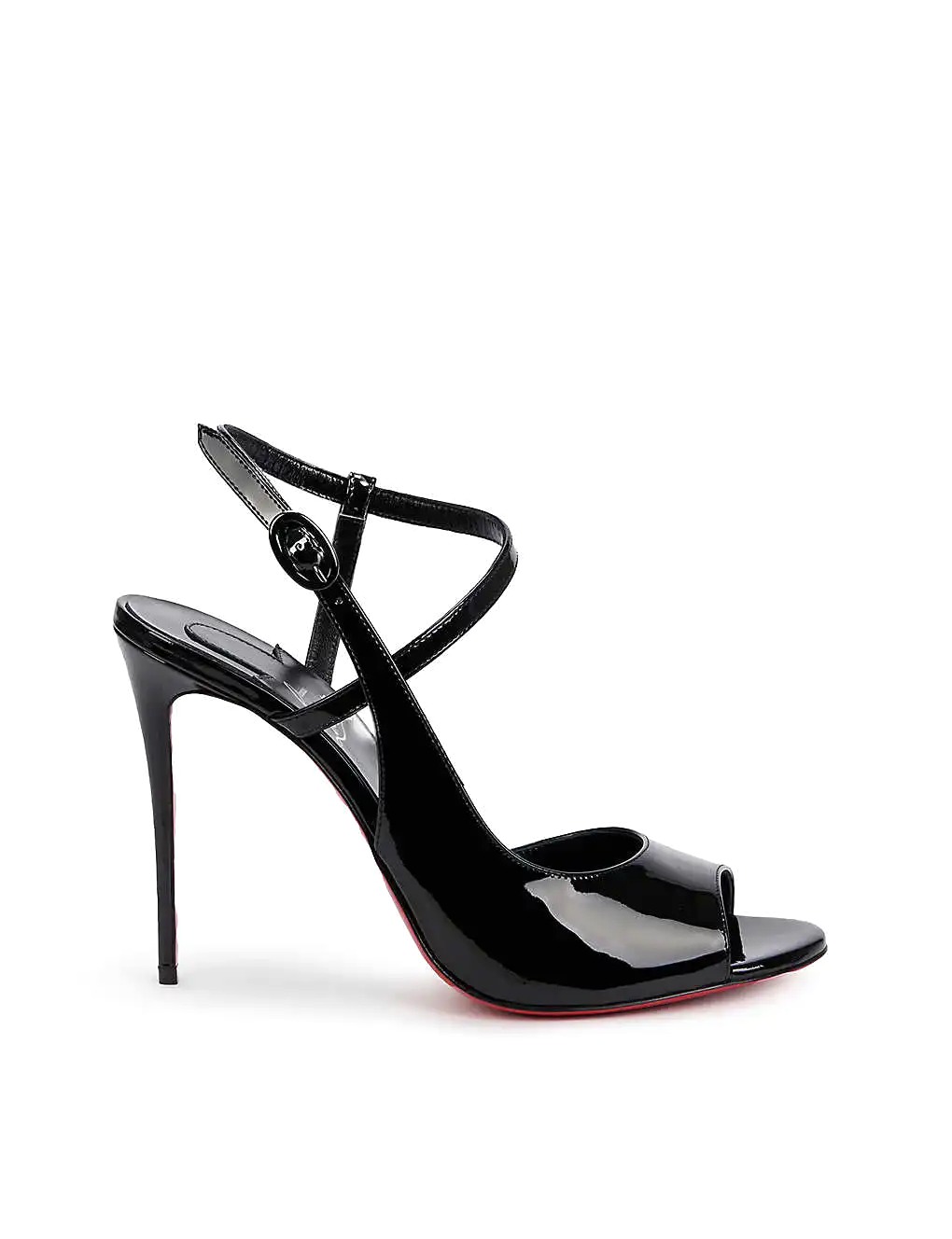 GIÀY CHRISTIAN LOUBOUTIN So Jenlove 100 patent-leather heeled sandals