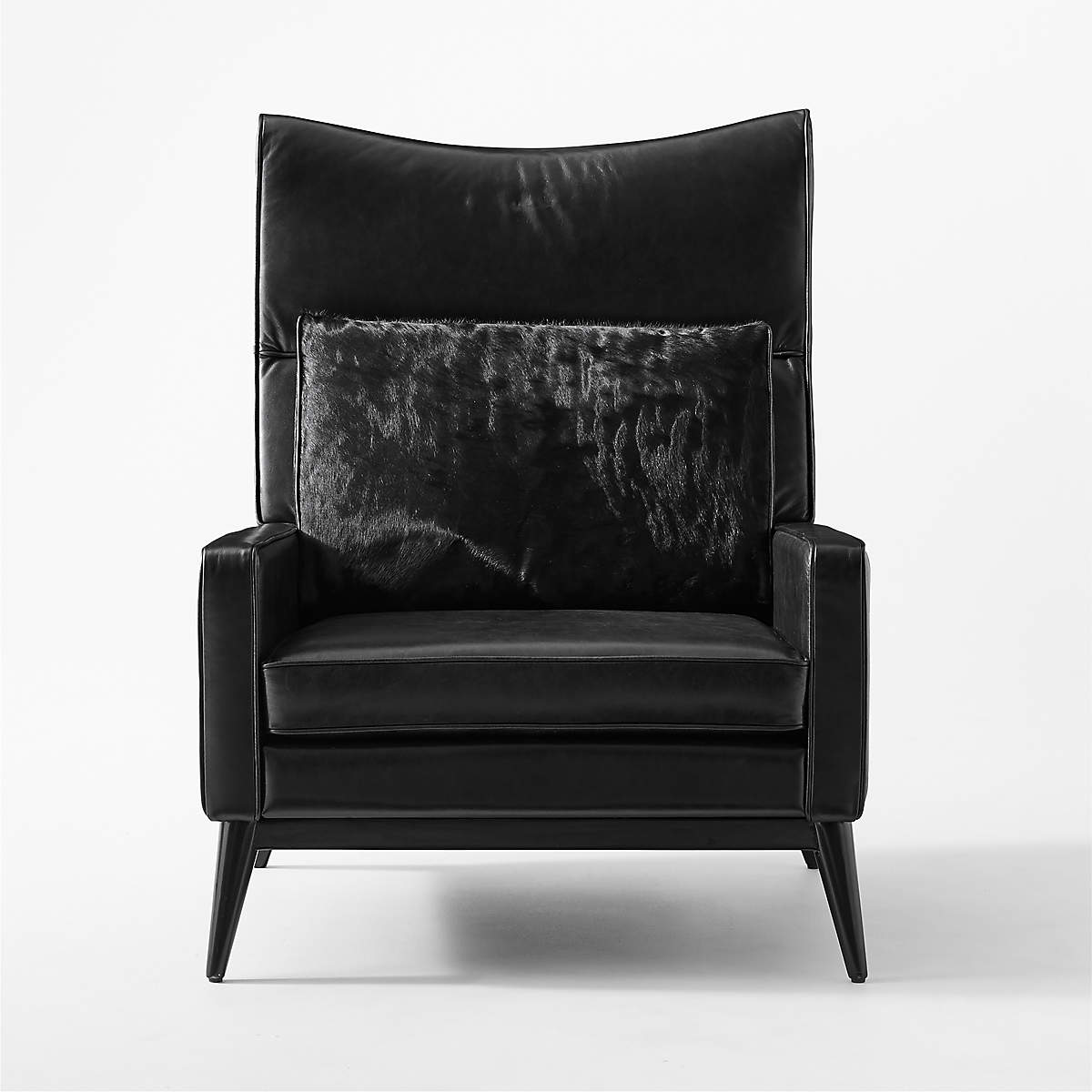 SOFA DA ĐƠN BLACK AMBASSADOR CHAIR