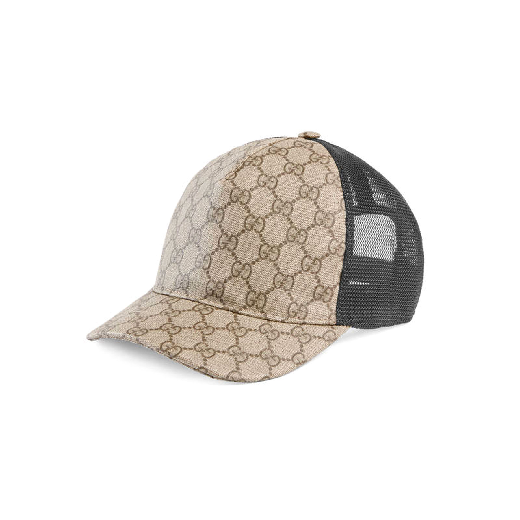 MŨ LƯỠI TRAI GUCCI GG Supreme baseball hat with Angry Cat