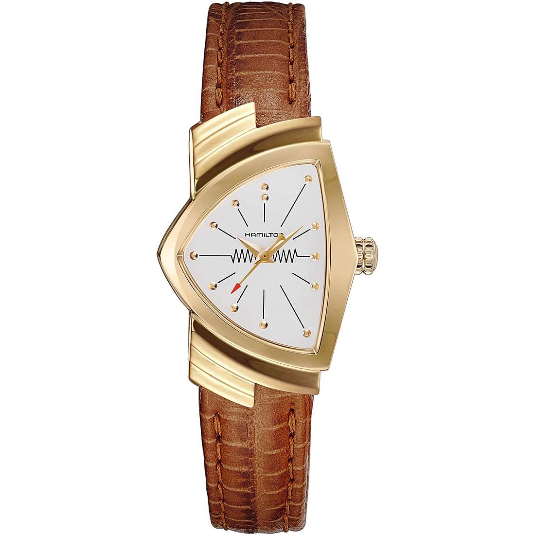 Hamilton Ventura Quartz GOLD IP Men Watch
