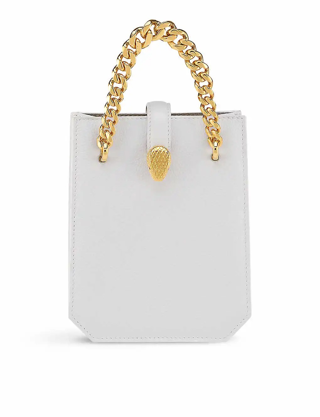 TÚI BVLGARI Serpenti Forever leather tote bag