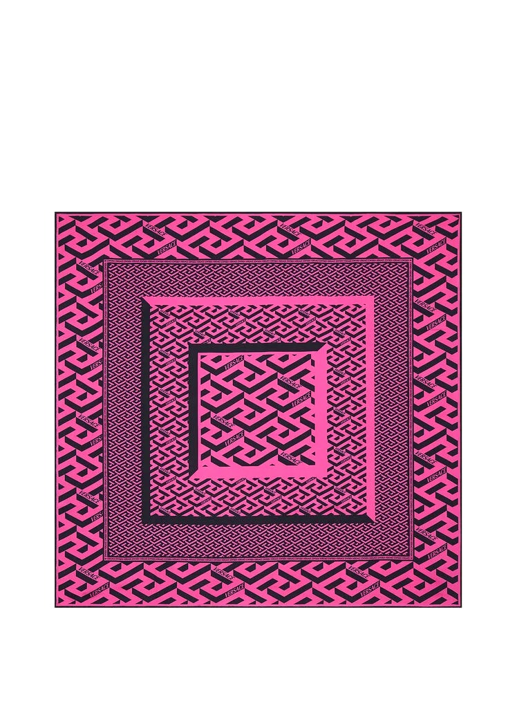 KHĂN VERSACE LA GRECA LARGE SILK FOULARD