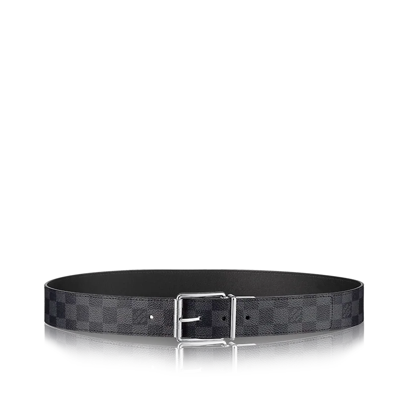 DÂY LƯNG LOUIS VUITTON DAMIER PRINT 40MM REVERSIBLE 2023
