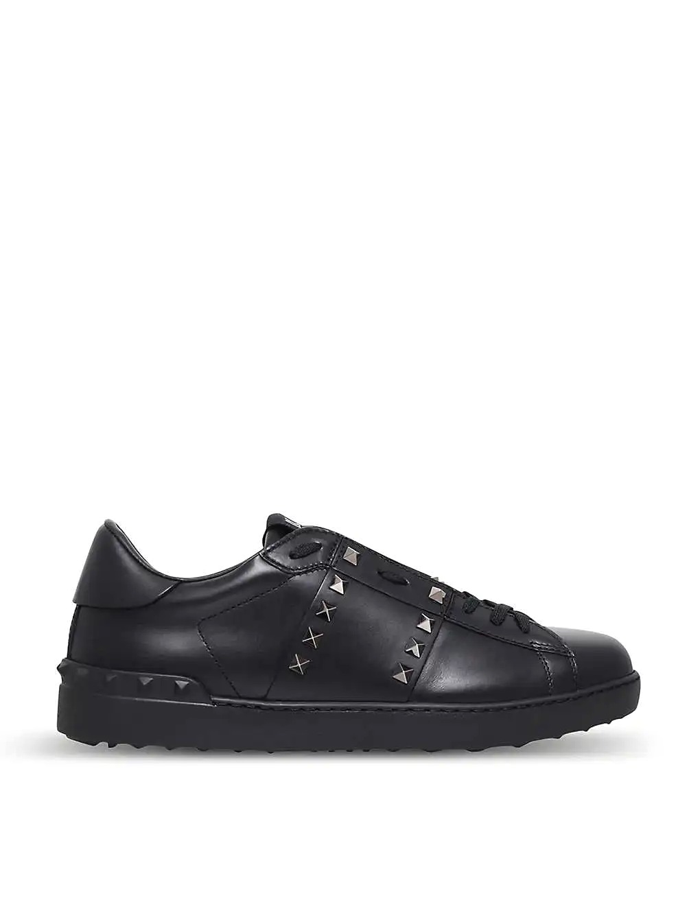 GIÀY VALENTINO GARAVANI Rockstud studded leather tennis shoes