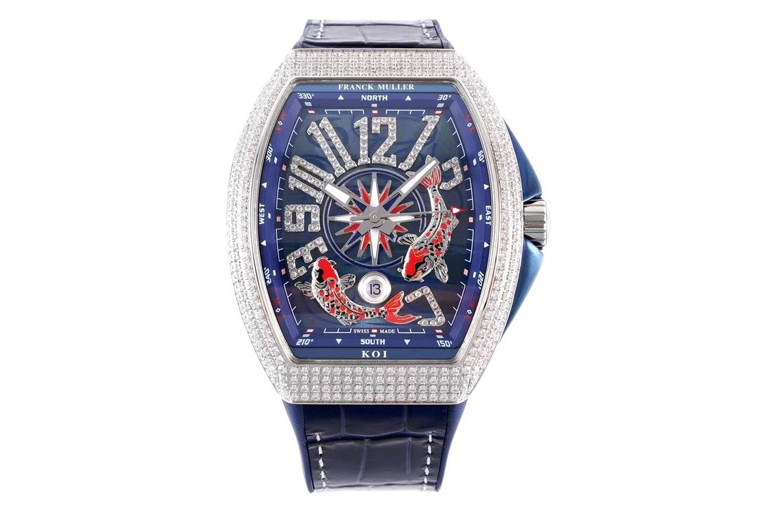 ĐỒNG HỒ FRANCK MULLER Vanguard V45 DIAMOND BẢN CÁ KOI