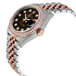 ĐỒNG HỒ ROLEX Lady Datejust Chocolate Diamond Dial Automatic Watch