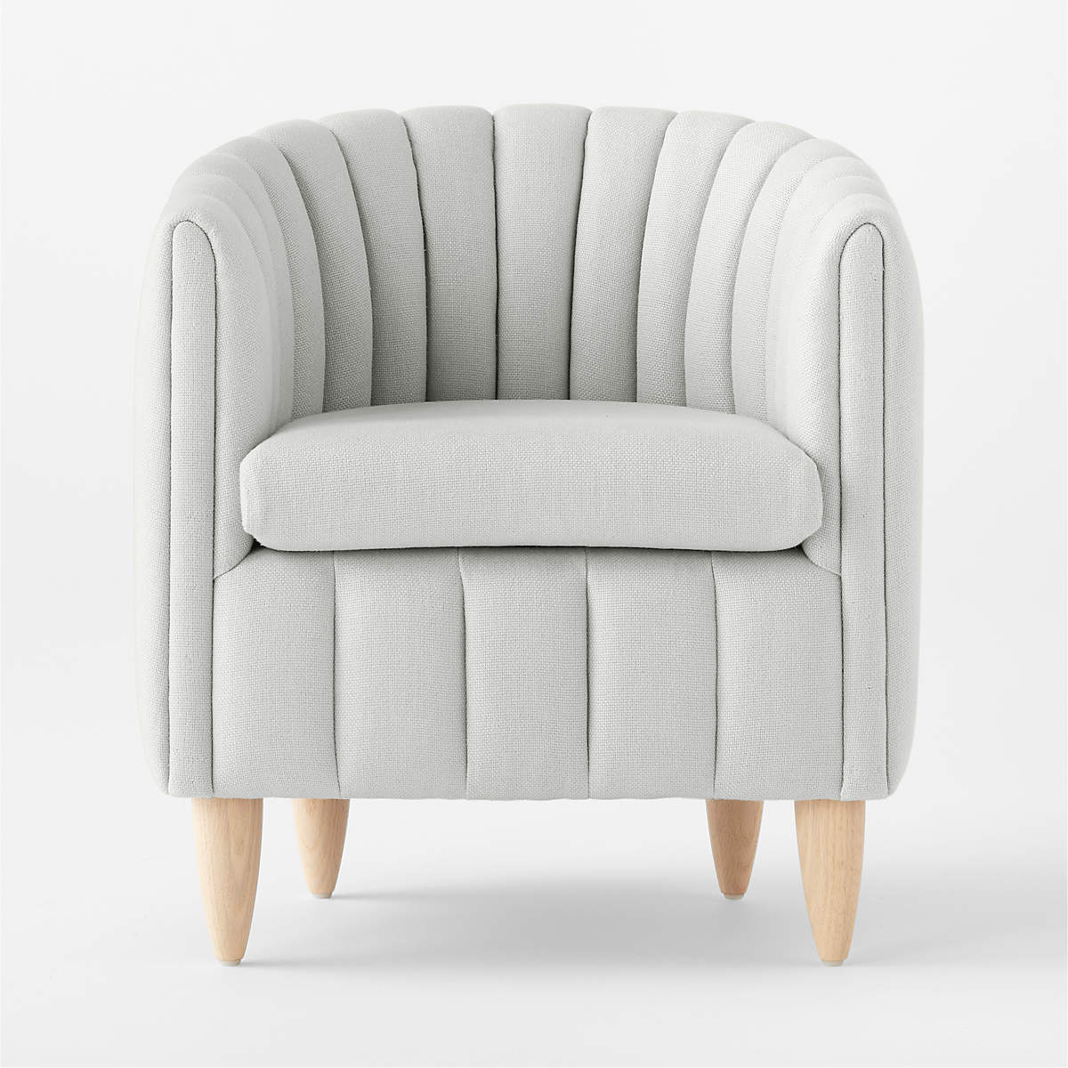 SOFA NỈ AGELLO GREY DINING CHAIR