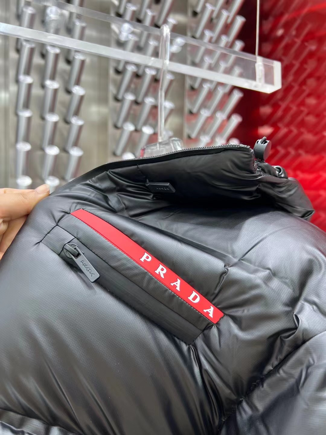 ÁO PRADA FEATHER DOWN JACKET