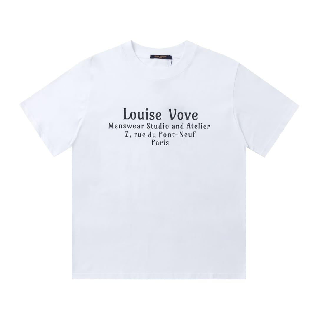 ÁO LOUIS VUITTON T SHIRT MÀU TRẮNG UNISEX
