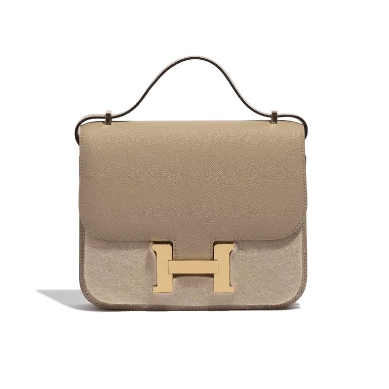TÚI Hermès Constance 18 Epsom Trench Gold Buckle khóa vàng