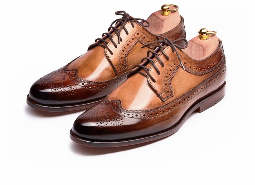 HENDERSON SHOES PERSONALIZATION THE CLASSIC DERBY PAINTING HANDCRAFTED SHOES