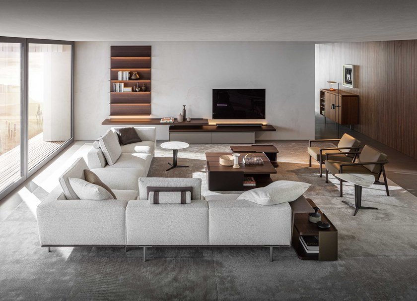 GHẾ GAIA fabric armchair with armrests ARMCHAIR