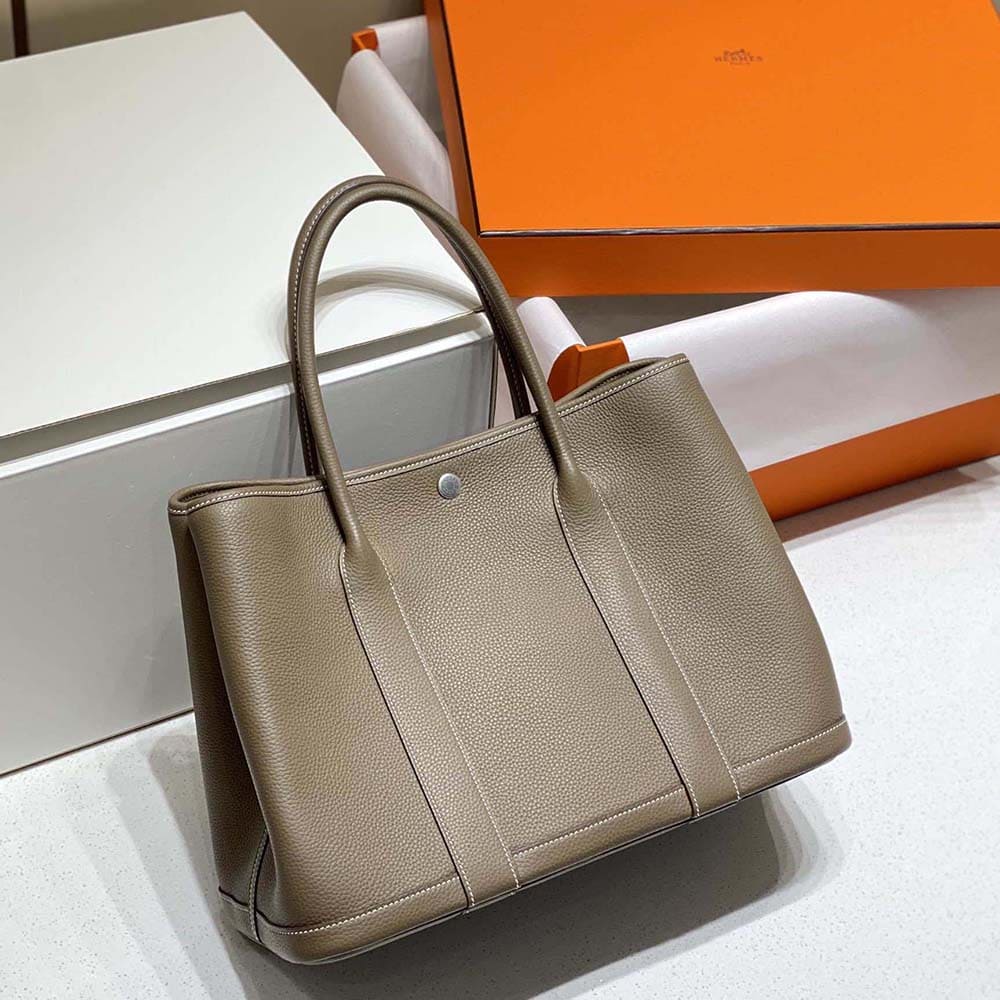 Túi Hermes Unisex Garden Party 36 Voyage Bag-Gray