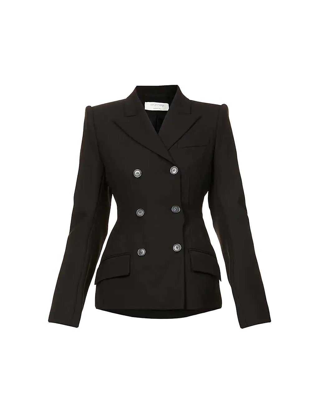 ÁO MAX MARA Sabina double-breasted wool blazer