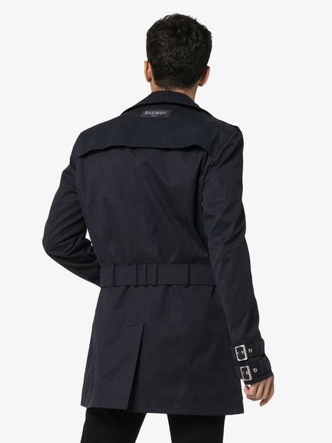 ÁO BALMAIN TRENCH COAT WAIST BELT