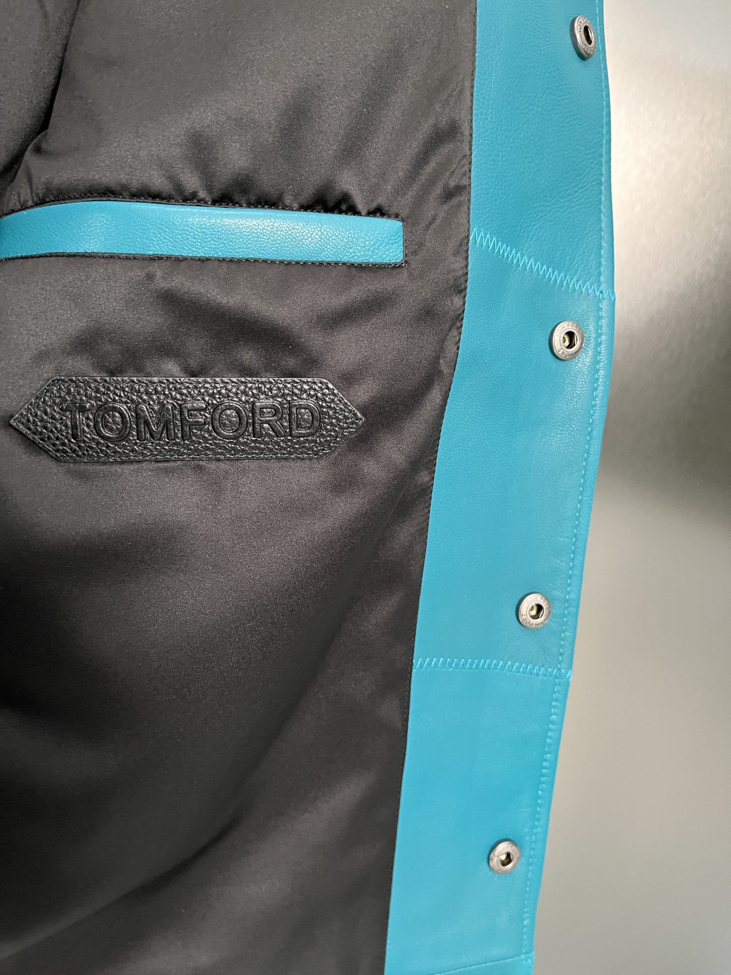 ÁO TOM FORD LEATHER JACKET