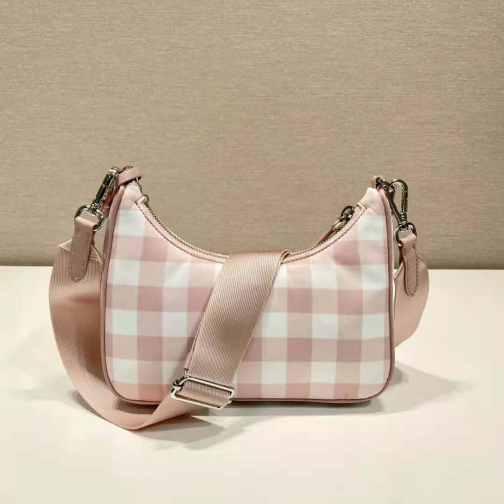 TÚI Prada Women Re-Edition 2005 Printed Re-Nylon Bag-Pink