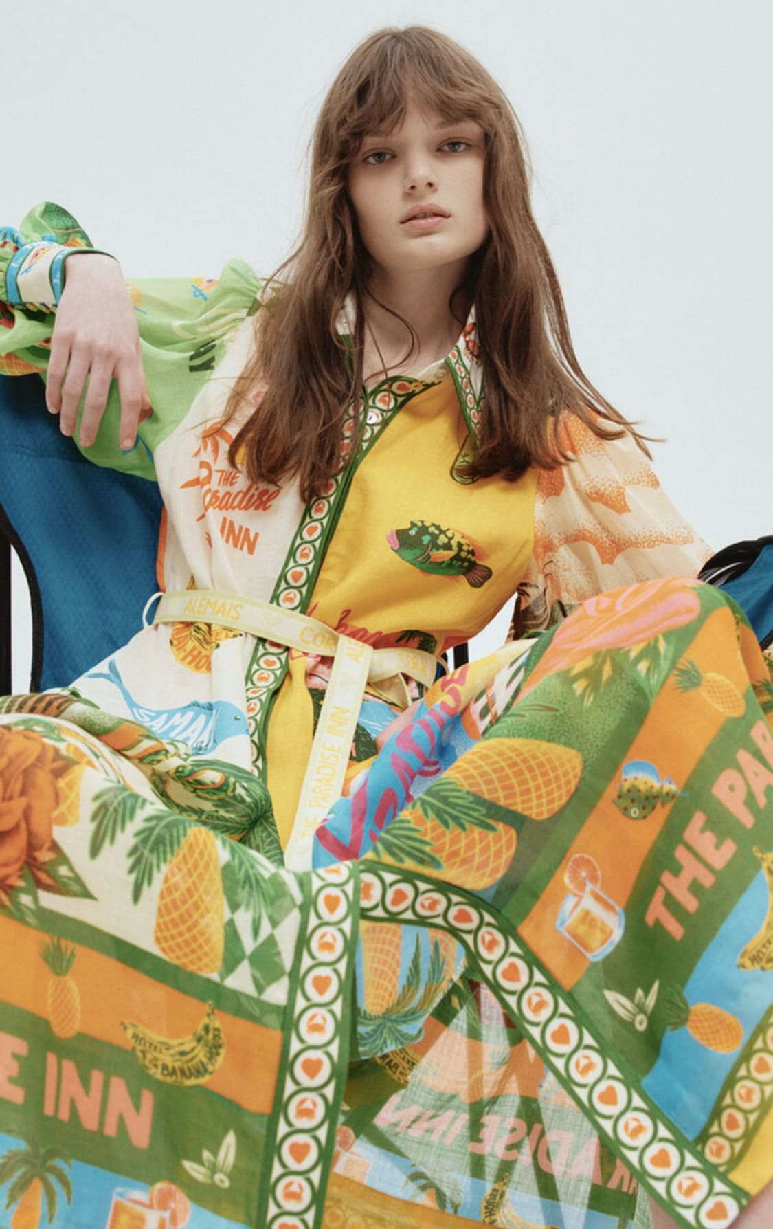 VÁY ALEMAIS THE PARADISE INN IN LINEN High Classy