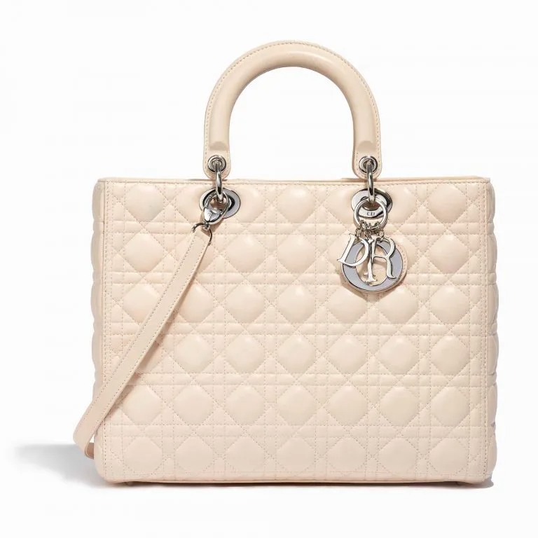 TÚI Dior Lady Large Calf Beige