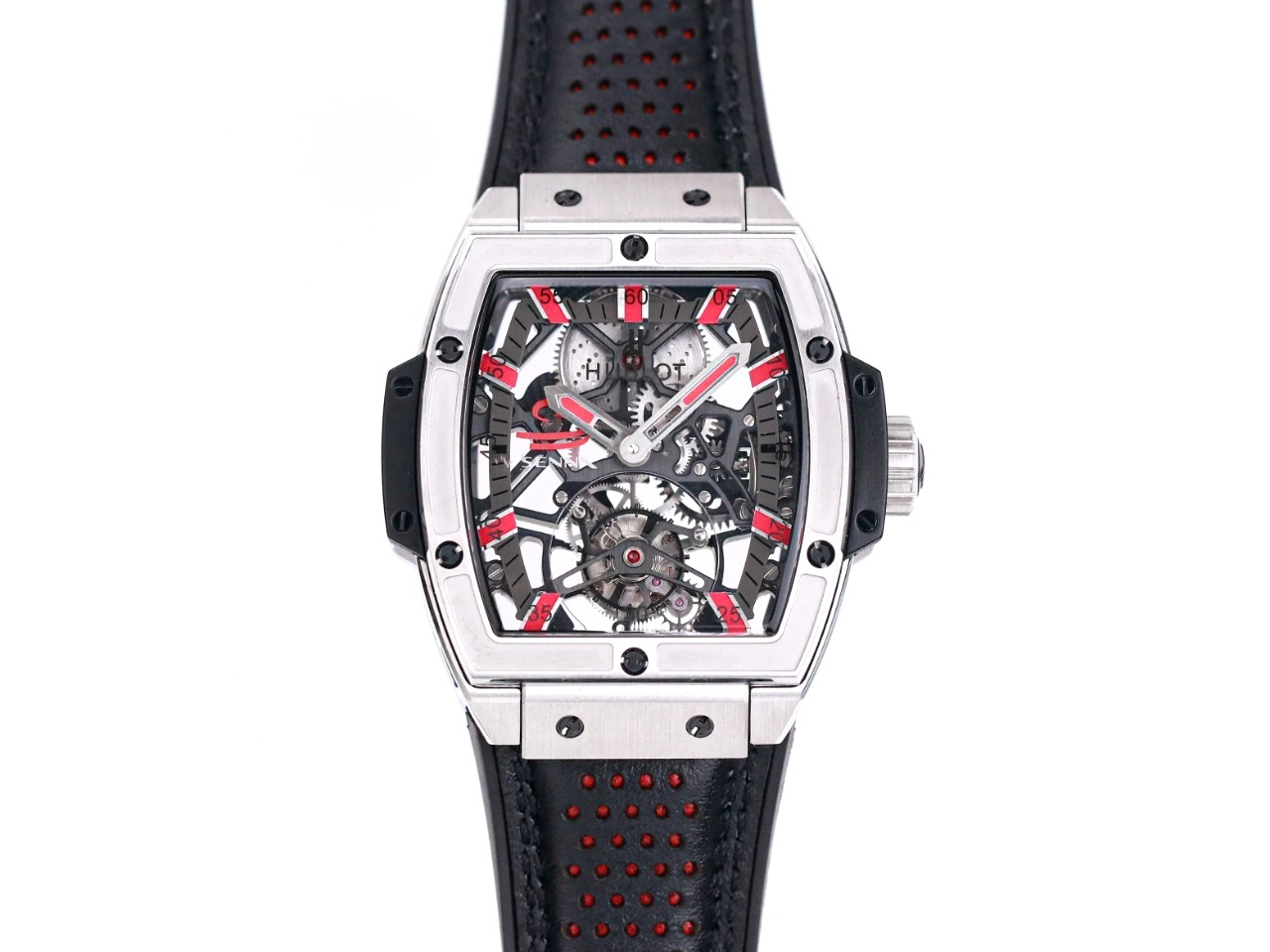 ĐỒNG HỒ HUBLOT MASTERPIECE Series Tonneau Tourbillon Ruby Silver