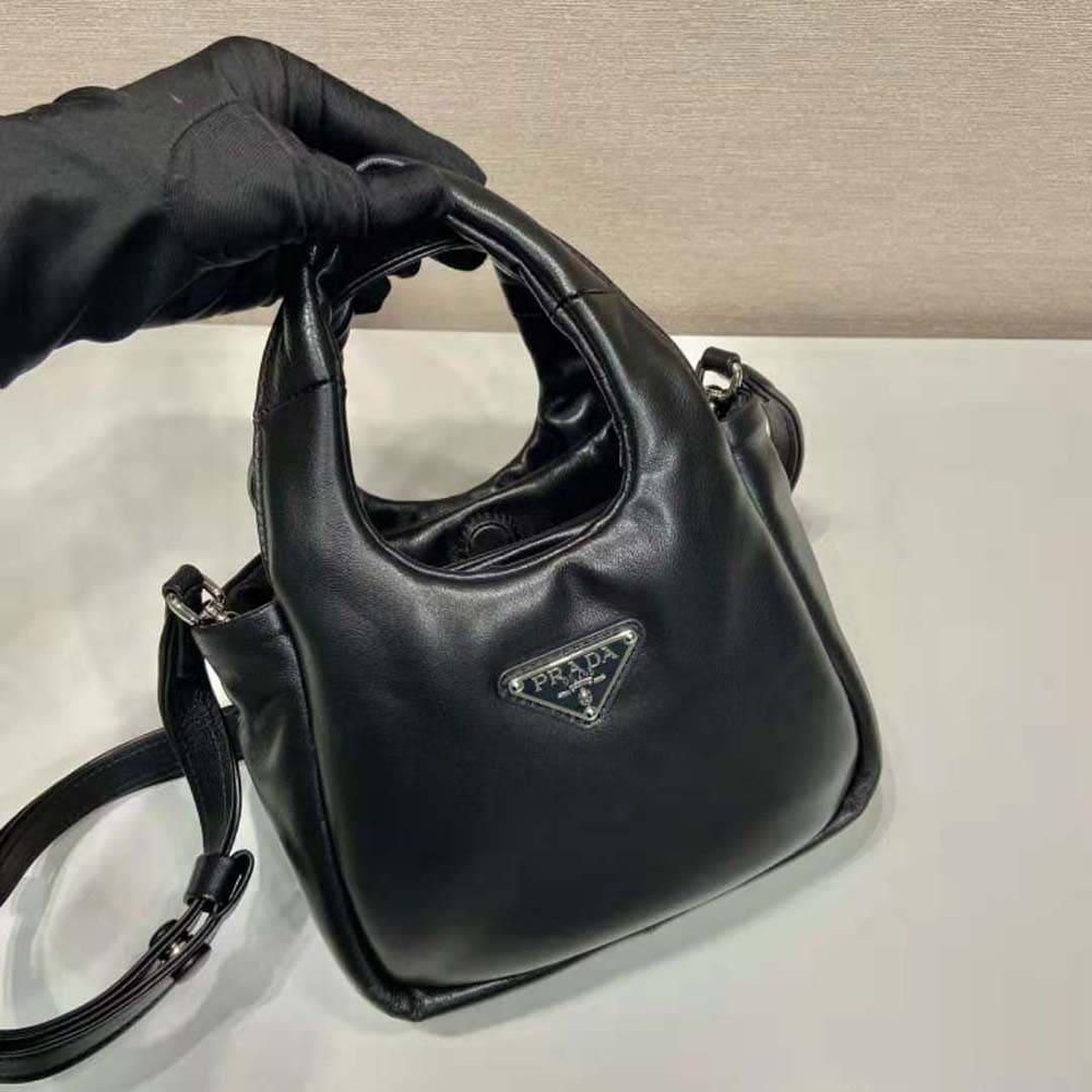 TÚI Prada Women Small Padded Prada Soft Nappa-Leather Bag-Black