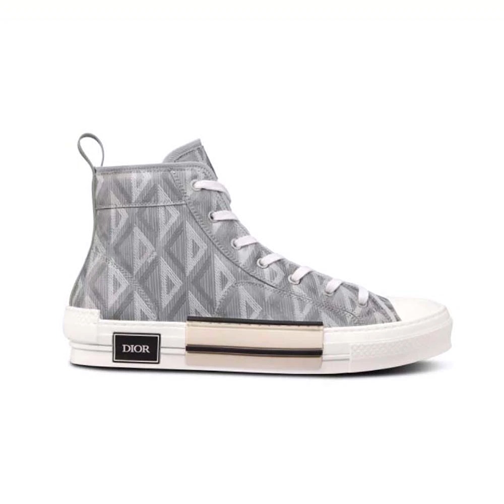 Giày Dior B23 High Top Black CD Diamond đen replica 11  Ruby Store