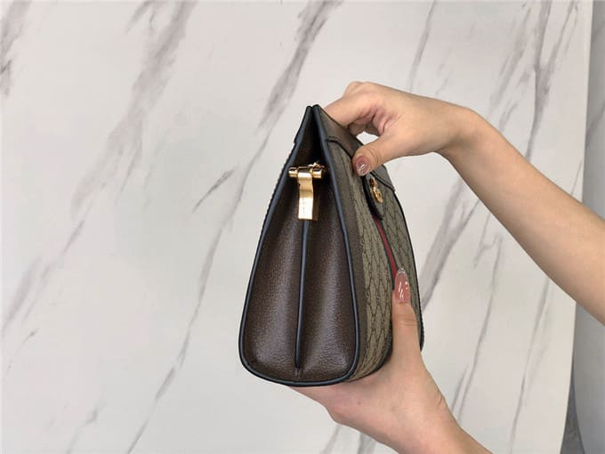 TÚI Gucci Ophidia GG small shoulder bag brown Top Quality