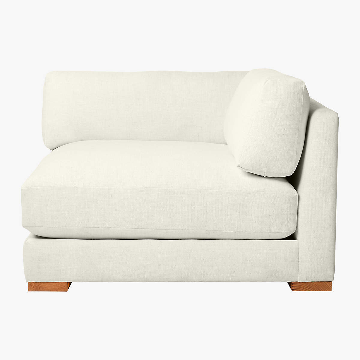 SOFA NỈ ESPRESSO VELVET CORNER CHAIR