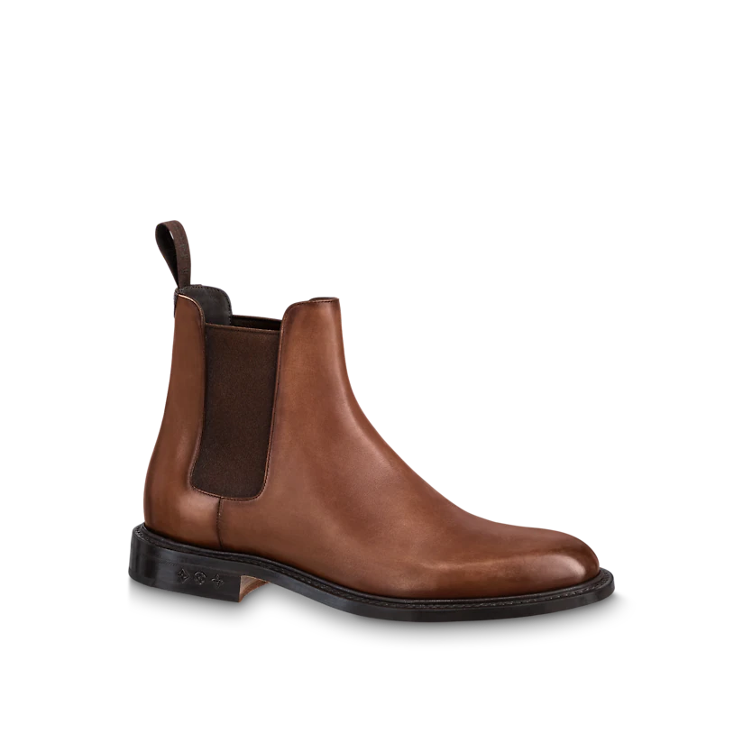 GIÀY LOUIS VUITTON VENDOME FLEX CHELSEA BOOT COGNAC