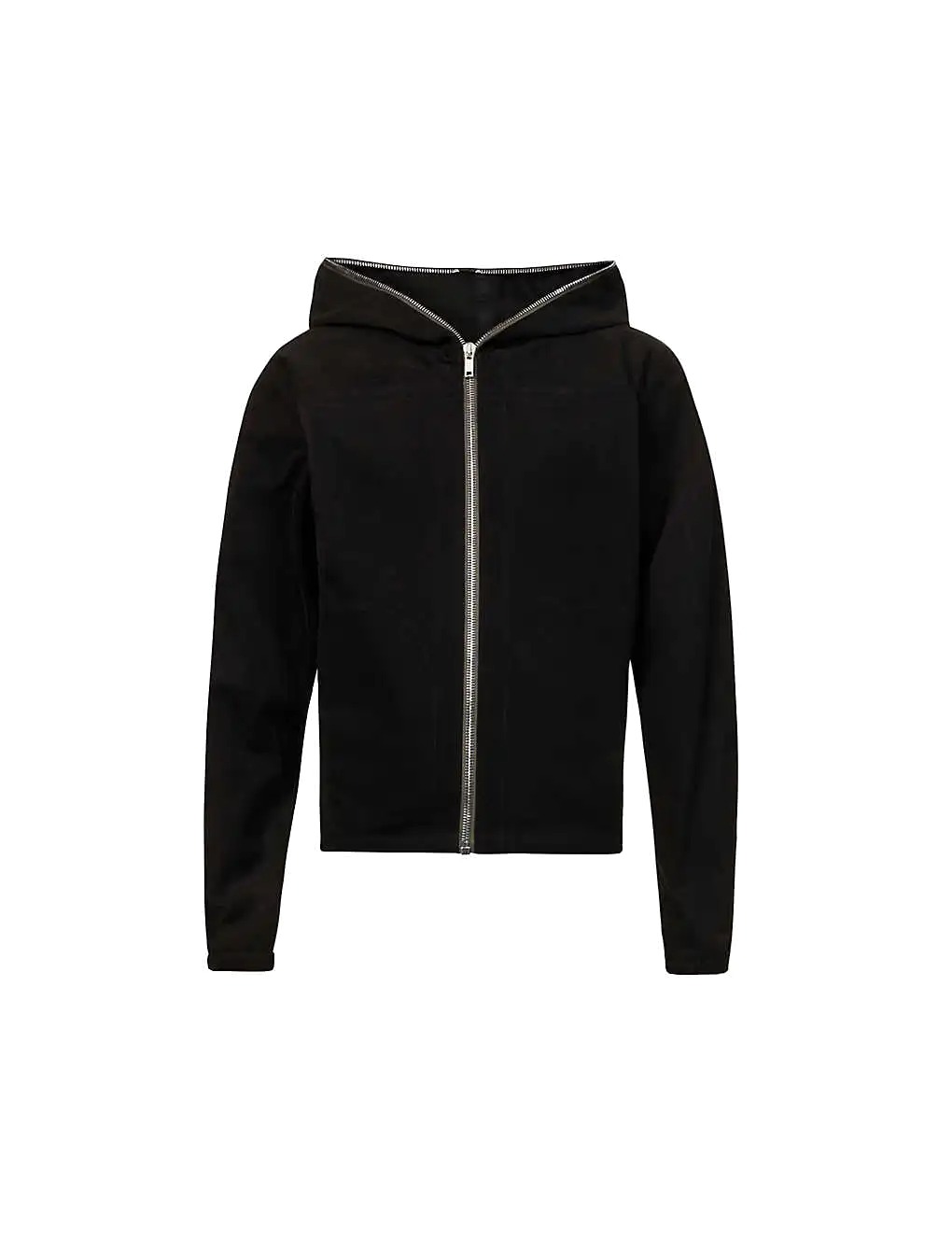 ÁO RICK OWENS Sealed full-zip boxy-fit cotton-twill windbreaker jacket