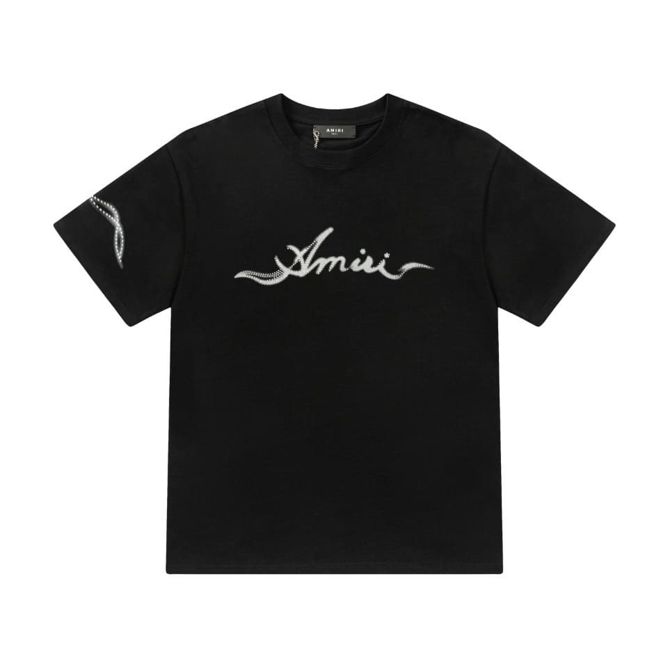 ÁO AMIRI T SHIRT MÀU ĐEN UNISEX