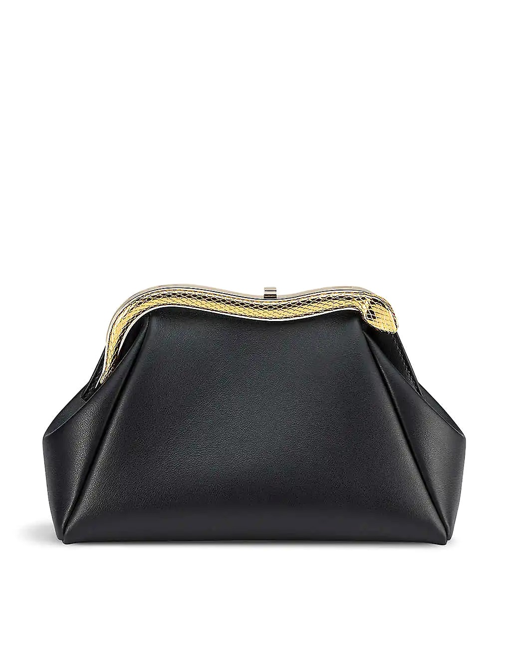 TÚI BVLGARI Bvlgari x Mary Katrantzou Serpenti leather clutch bag