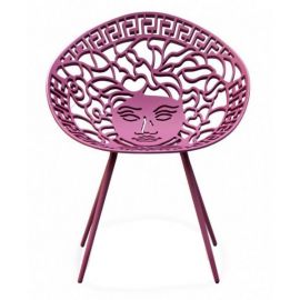 GHẾ Versace Home Mesedia Black Chair