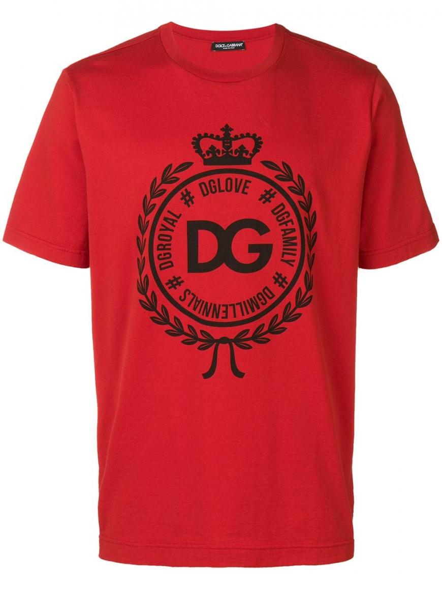 ÁO Dolce & Gabbana LOGO T-Shirt RED SS2022