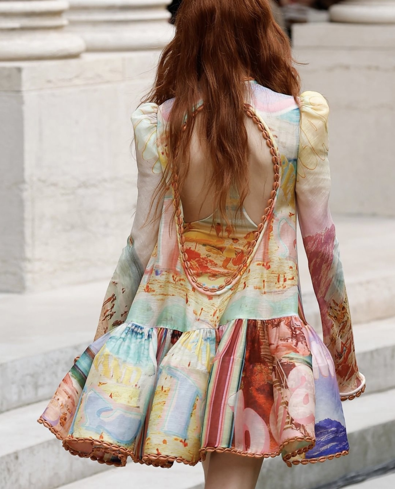 VÁY ZIMMERMANN Flower Vintage Dress