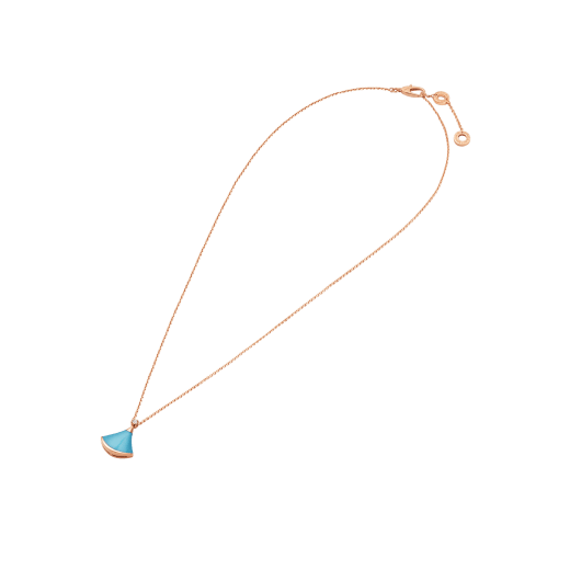 DÂY CHUYỀN BULGARI DIVAS’ DREAM DIAMOND TURQUOISE 18K ROSE GOLD