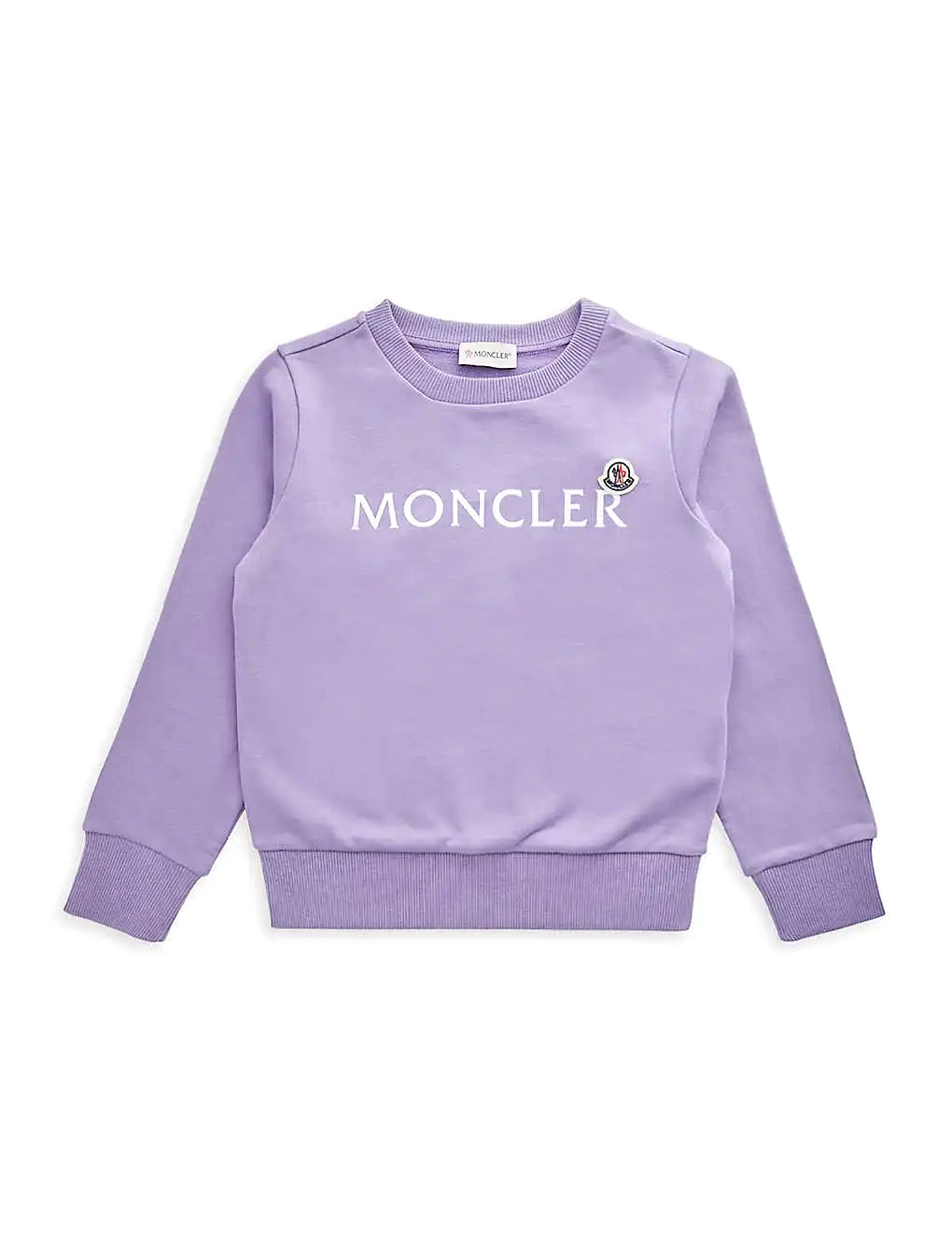 ÁO MONCLER Logo-print cotton sweatshirt 4-14 years