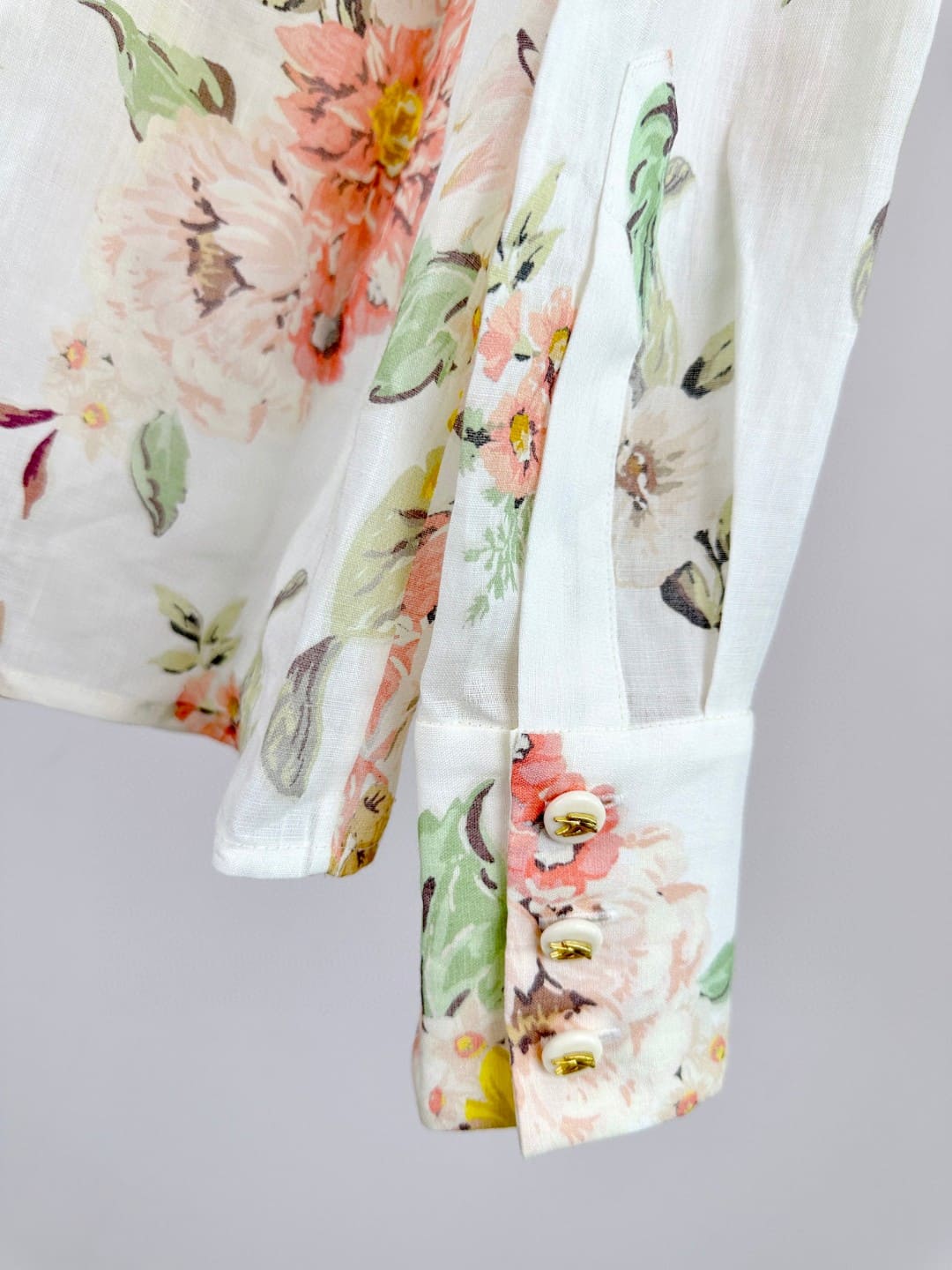 ÁO ZIMMERMANN Flower Vintage Dress High Classy