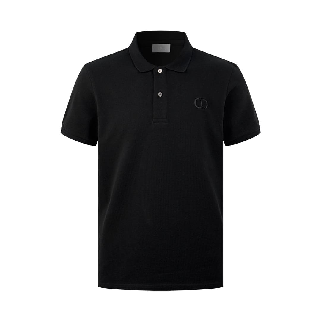 ÁO DIOR POLO SHIRT MÀU ĐEN UNISEX