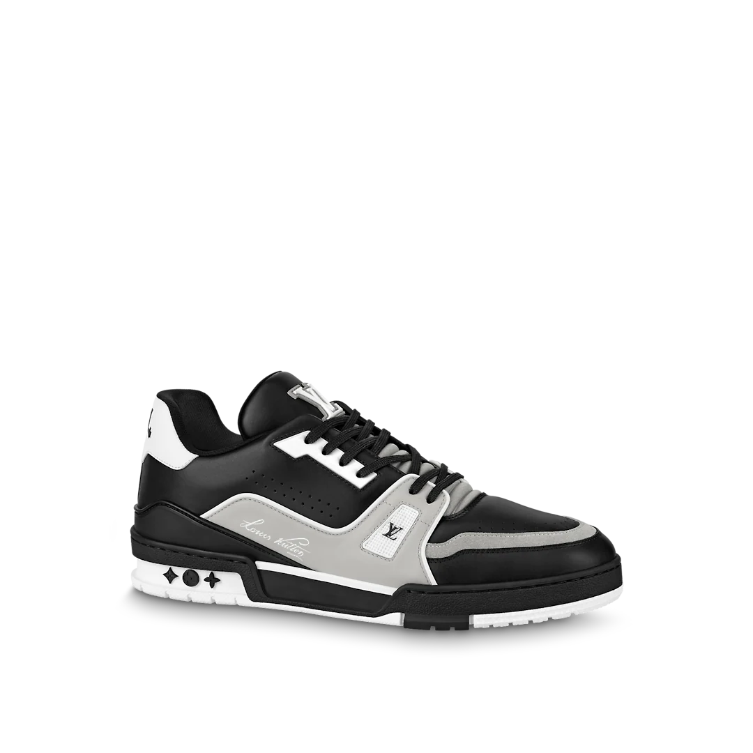 GIÀY LOUIS VUITTON LV TRAINER SNEAKER BLACK