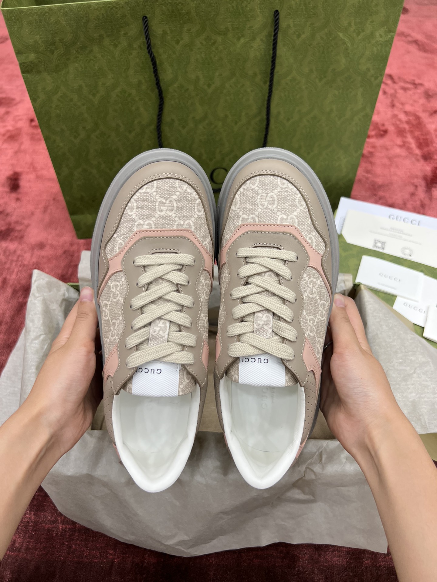 GIÀY GUCCI GG SNEAKER SHOES AAA