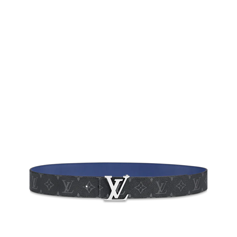 DÂY LƯNG LOUIS VUITTON LV INITIALS 40MM REVERSIBLE NAVY 2023