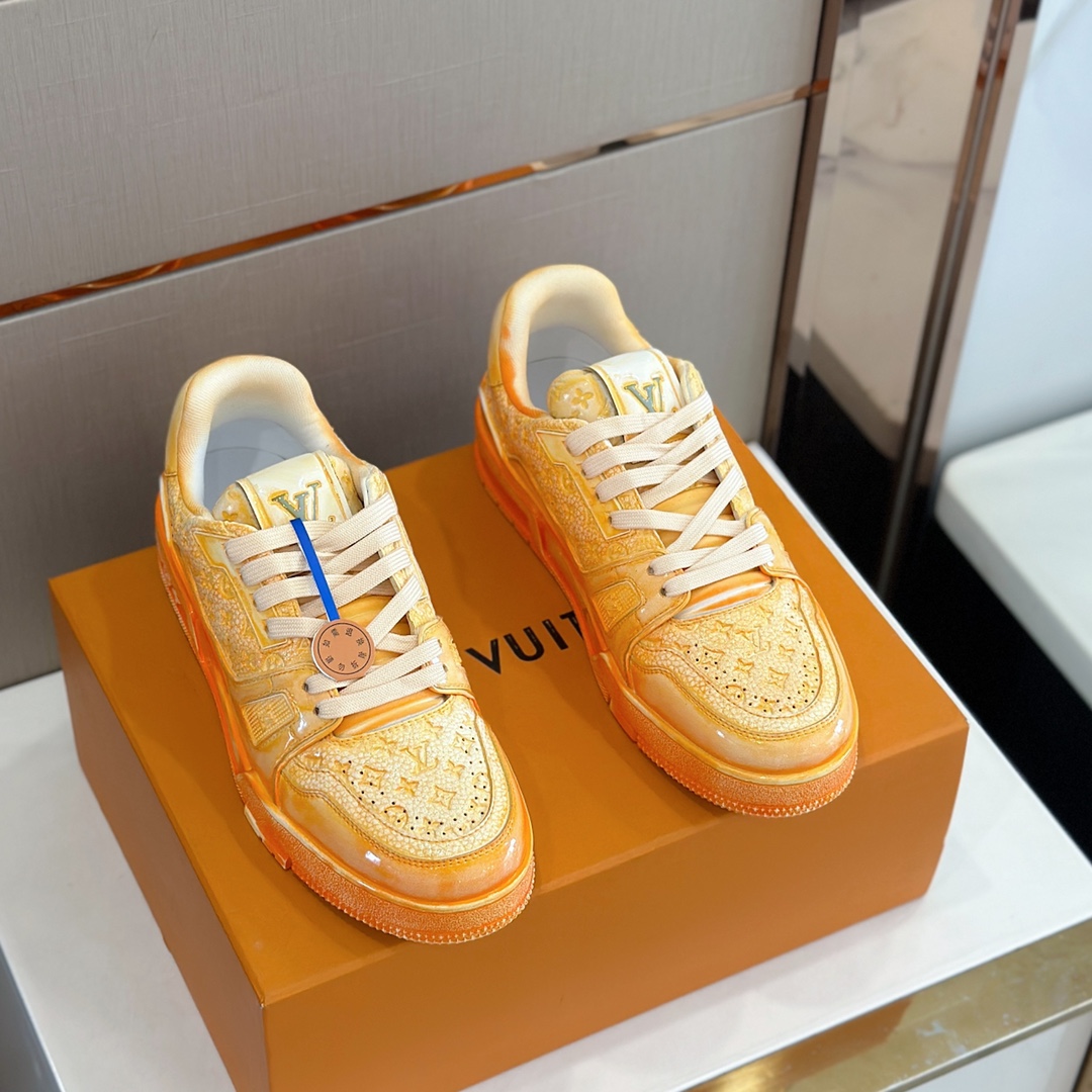 GIÀY LOUIS VUITTON TRAINER MONOGRAM SNEAKERS SHOES AAA