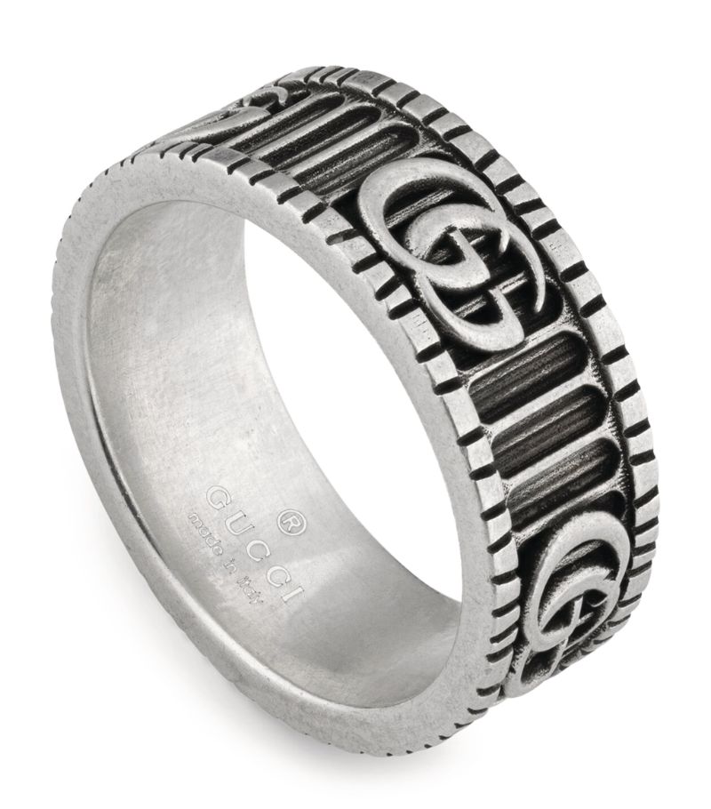 Nhẫn GUCCI  Sterling Silver Double G Ring