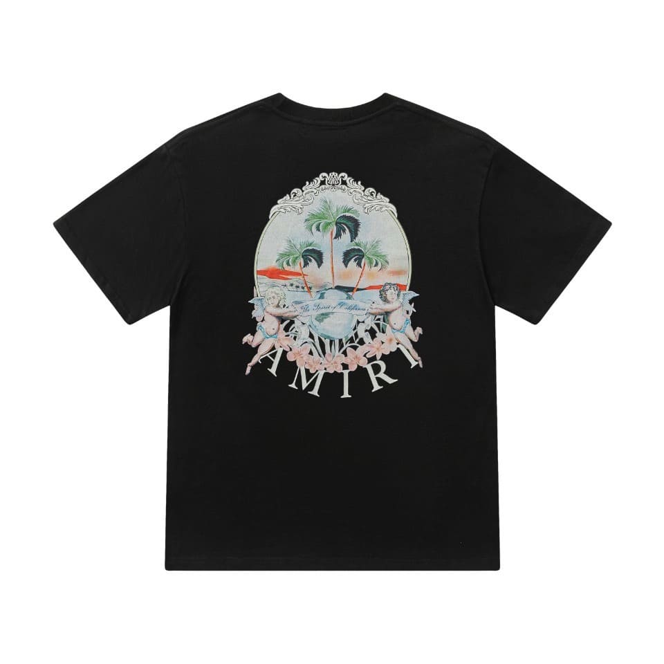 ÁO AMIRI T SHIRT MÀU ĐEN UNISEX