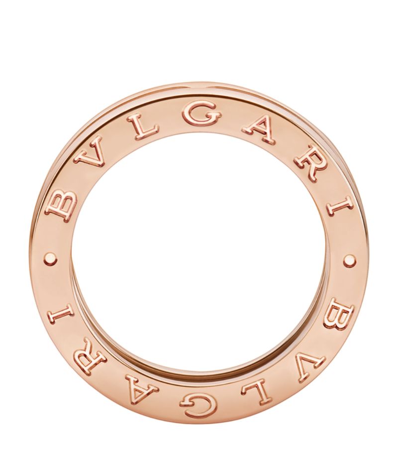 Nhẫn BVLGARI Rose Gold B.zero1 Ring vàng hồng18K