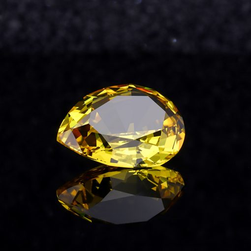 SYNTHENTIC GEMSTONE YELLOW SAPPHIRE
