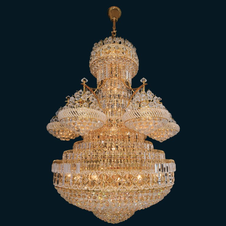 ĐÈN CHÙM Large Size Crystal Pendant Chandeliers
